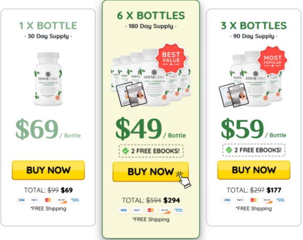 buy dentatonic capsules canada